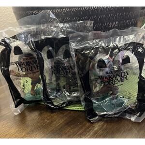McDonalds Happy Meal Toys Wakanda Forever 2021 Marvel Lot Sealed Set Of 3